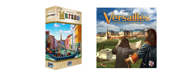 Adventskalender 17.12.2014 –  Murano 27,49€ & Versailles 23,90€